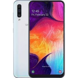 Samsung Galaxy A50 Smartphone (16,3 Cm (6,4 Inch) 128 Gb Intern Geheugen, 4 Gb Ram) - Duitse Versie, Wit