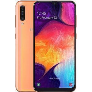 Samsung Galaxy A50 Smartphone (16,3 cm (6,4 inch) 128 GB intern geheugen, 4 GB RAM, oranje-Duitse versie