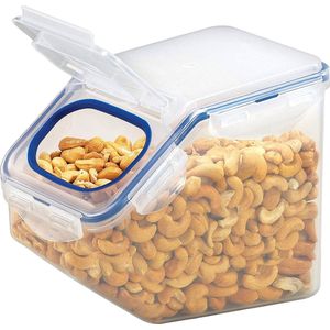 Lock&Lock Vershouddoos - Bewaardoos met deksel - Voorraaddoos - Opbergdoos - Ontbijtgranen - Rijst - Waspoeder - Voedselcontainer - 100% luchtdicht - BPA vrij - 2,5 liter