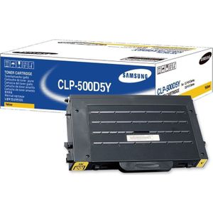 Samsung CLP-500D5Y tonercartridge 1 stuk(s) Origineel Geel