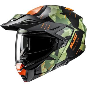 HJC - I80 Adventure - Motorhelm - Zwart - Polycarbonaat - Pinlock® Voorbereid