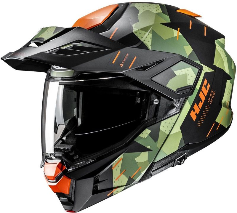 HJC - I80 Adventure - Motorhelm - Zwart - Polycarbonaat