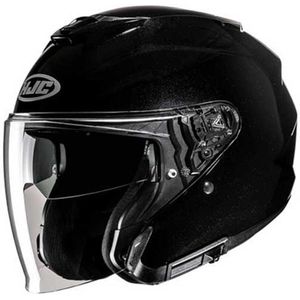Hjc I31 Open Helm - Zwart - Polycarbonaat - Met Anti-Fog Lens
