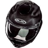 HJC - F100 - Systeemhelm - Glans Carbon - Zwart