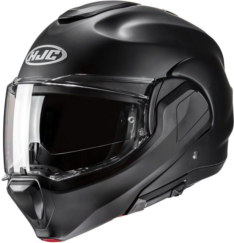 HJC - F100 Solid - Systeemhelm - Zwart - Kunststof