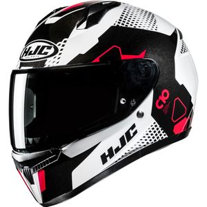 HJC - C10 Motorhelm - Mat Zwart - Polycarbonaat - Pinlock Voorbereid