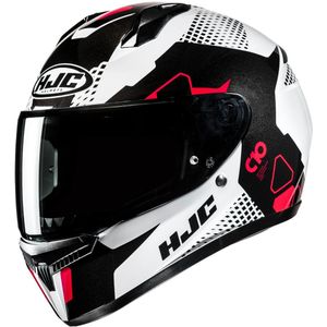 HJC C10 Aspa - Wit/Rood - Extra Extra Large