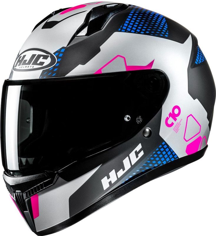 C10 - Integraalhelm - Polycarbonaat - Zwart