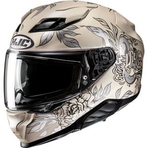HJC - F71 Eliz Motorhelm - Integraalhelm - Geavanceerde Fiberglass Composite - Zwart