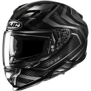 HJC - F71 Carbon Nevio - Integraalhelm - Zwart Grijs - Veiligheidshelm