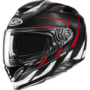 HJC RPHA 71 Carbon Cano Zwart Wit Rood Integraalhelm - Maat XL - Helm