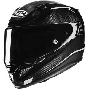 HJC - RPHA 12 Carbon Keres - Integraalhelm - Zwart Wit - Veiligheidshelm