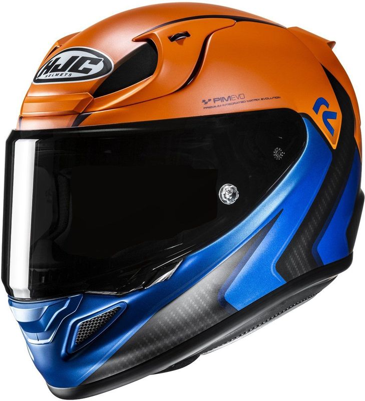 HJC - RPHA 12 Kos - Integraalhelm - Blauw Oranje