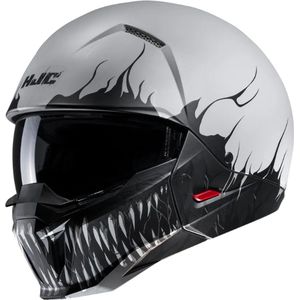 HJC - I20 Scraw - Open Face Helm - Wit - Zwart