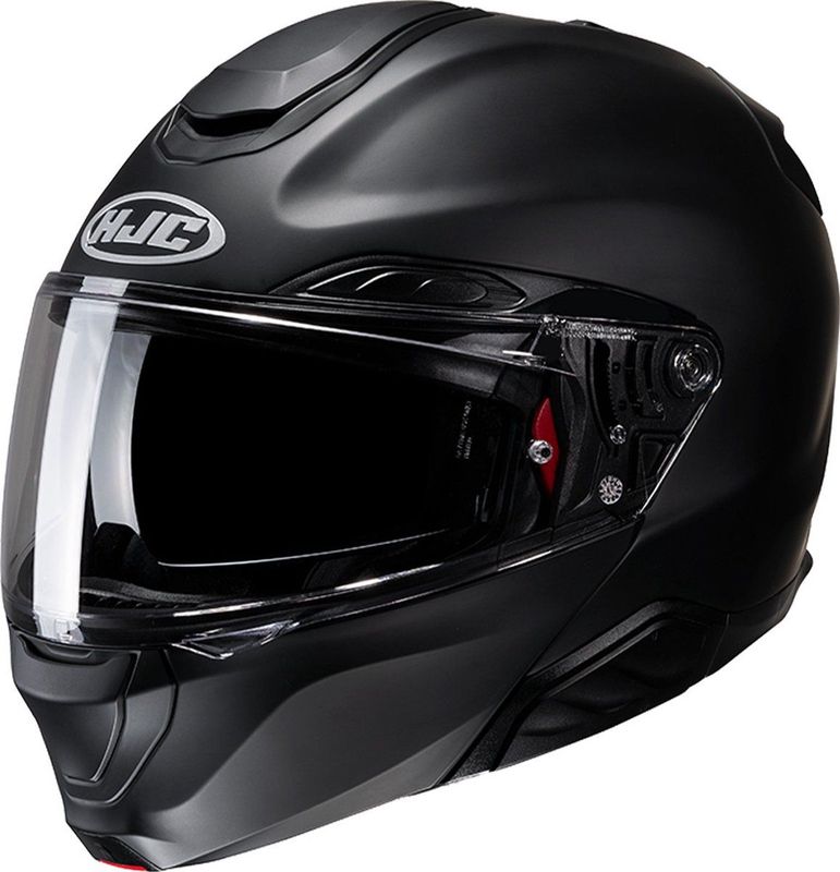 Hjc Rpha 91 Flat Black Matte Black Modular Helmets Helm