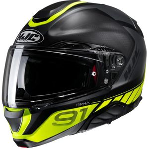 HJC - RPHA 91 Rafino - Motorhelm - Zwart - Geavanceerde Technologie