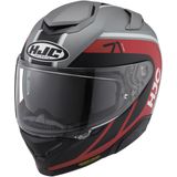 Hjc - Rpha 71 Mapos - Helm - Grijs Rood - Materiaal: Polycarbonaat