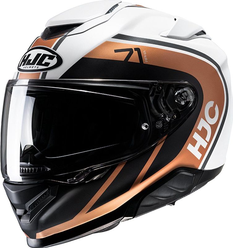 HJC - RPHA 71 - Integraalhelm - Wit Bruin - Carbon