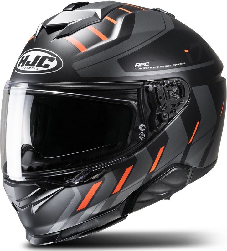 Hjc - I71 Simo - Integraalhelm - Zwart Oranje - Veiligheidshelm