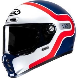 Hjc - V10 Grape - Integraalhelm - Wit - Rood