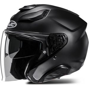 HJC - F31 - Jethelm - Glasvezel - Zwart
