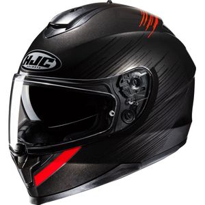 HJC C70N Sway - Grijs Rood - Integraalhelm - XXL