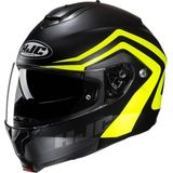 HJC - C91N - Modulaire Helm - Zwart - Polycarbonaat