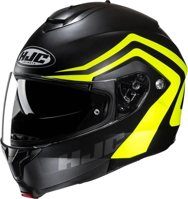 HJC - C91N - Modulaire Helm - Zwart - Polycarbonaat