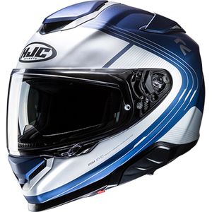 HJC RPHA 71 Frepe Wit Blauw Integraalhelm - Maat XL - Helm