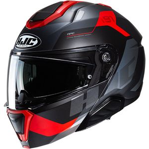 HJC - I91 Carst - Helm - Zwart Rood - Polycarbonaat