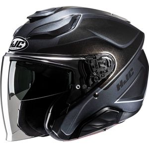 HJC - F31 Ludi - Helm - Donkergrijs - Glasvezelcomposiet