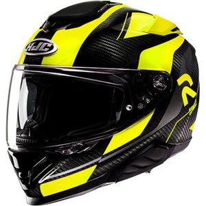 HJC RPHA 71 Carbon Hamil Zwart Geel Integraalhelm - Maat XL - Helm