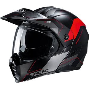 HJC C80 Rox - Helm - Zwart Rood - Adventure