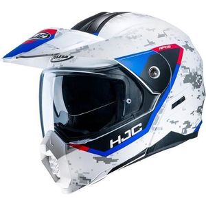 HJC C80 Bult - Motorhelm - Zwart Rood - Adventure Helm