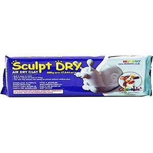 Creation Station klei, luchtdrogend, 500 g, wit