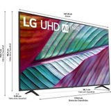 LG Electronics - 75UR78006LK - UHD-tv - Actieve HDR - Smart TV