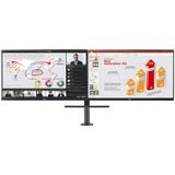 LG Electronics 27QP88DP-BS LED-monitor Energielabel F (A - G) 68.6 cm (27 inch) 2560 x 1440 Pixel 16:9 5 ms DisplayPort, HDMI IPS LCD