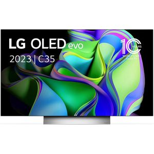 LG - OLED48C35LA - OLED-TV - Zwart - 48 Inch