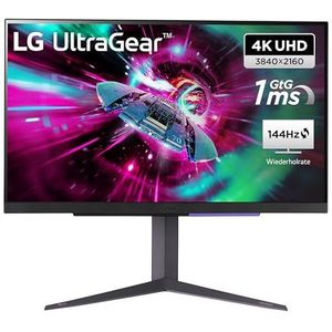 LG UltraGear 27GR93U-B - 4K IPS Gaming Monitor - 144hz - HDMI 2.1 - 27 inch