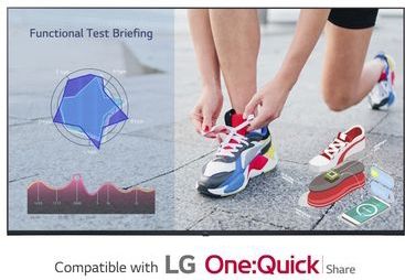 LG - 55UL3J-M - 55 inch - 4K LED Monitor - Blauw - LCD