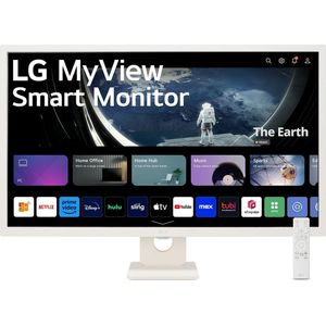 LG Smart 32SR50F-W 31,5 Full HD IPS Smart Monitor