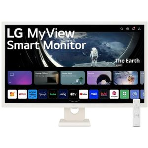 LG - Smart 32SR50F-W.AEU - Computer Monitor - Wit - 80 cm - Full HD
