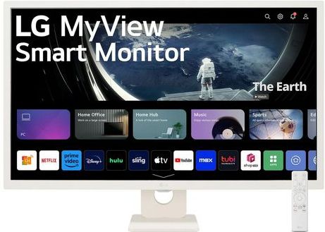 LG - Smart 32SR50F-W.AEU - Computer Monitor - Wit - 80 cm - Full HD