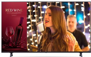 LG - UR640S - LED-TV - Zwart - IPS-paneel - 4K Resolutie