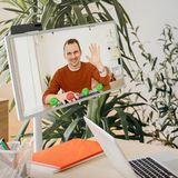 LG - StanbyME - TV - Zilver - 27" - LCD - Volledige HD - 2024