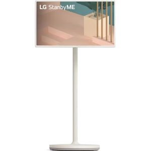 77 inch LG OLED evo AI G5 4K Smart TV + 27 inch LG StanbyME Rollable Smart TV - OLED77G55LW.27ART10