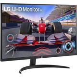 LG Ultrafine™ 32UR500-B 32 inch 4K pc-monitor – VA-paneel met 4K UHD-resolutie (3840 x 2160), 4ms GTG 60Hz, HDR 10, DCI-P3 90%, AMD FreeSync, kantelbaar, geïntegreerde luidspreker