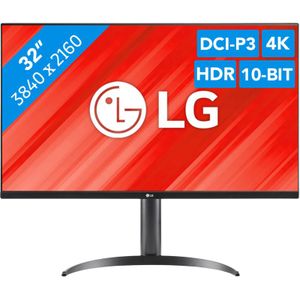 LG 32UR550-B (3840 x 2160 Pixels, 32""), Monitor, Zwart