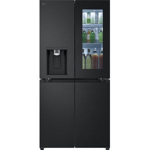 LG InstaView GMG860EPBE - French door - Amerikaanse koelkast - Zwart
