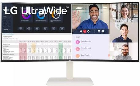 LG 38WR85QC-W - QHD Ultrawide Monitor - Curved Nano IPS - 38 inch - USB-C